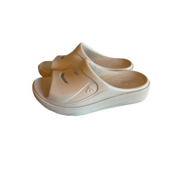 FitFlop Relief Recovery Slides Stone Beige US 7 UK 5 EU 38 - Picture 2 of 6